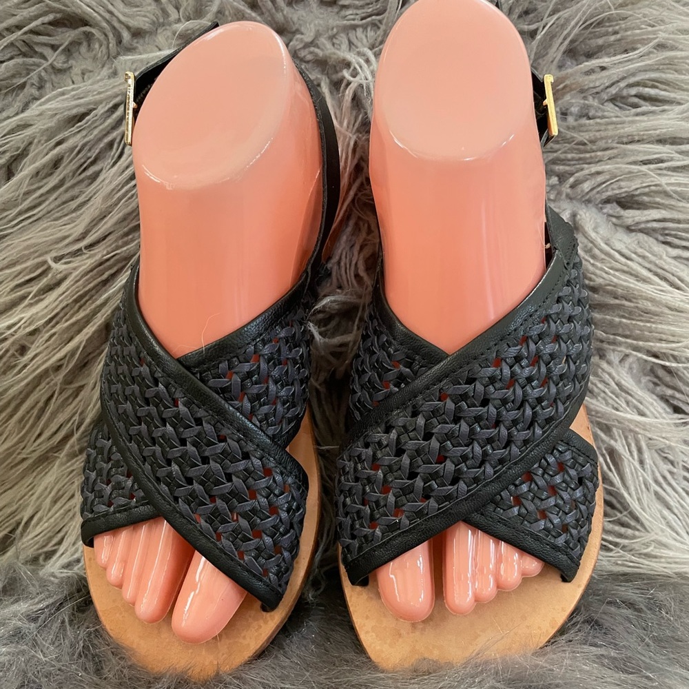Anthropologie All leather sandals
